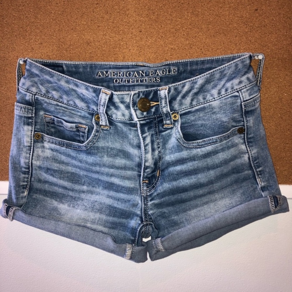American eagle outfitters denim shorts